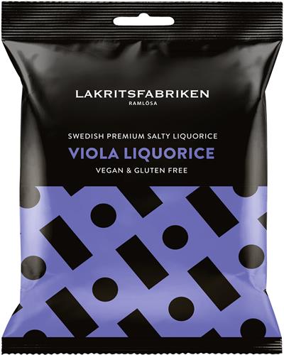 Lakritsfabriken i Ramlösa Premium White Salty Viola, 100 g
