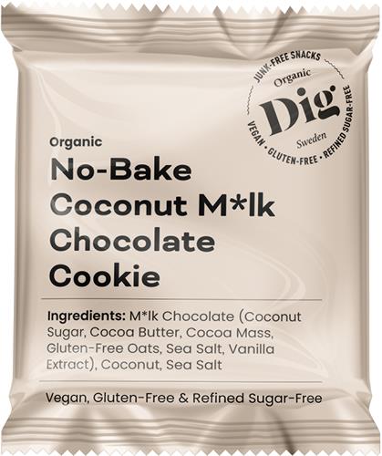 Dig Coconut M*lk Chocolate Cookie, 30 g