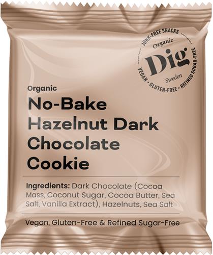 Dig Hazelnut Dark Chocolate Cookie, 30 g