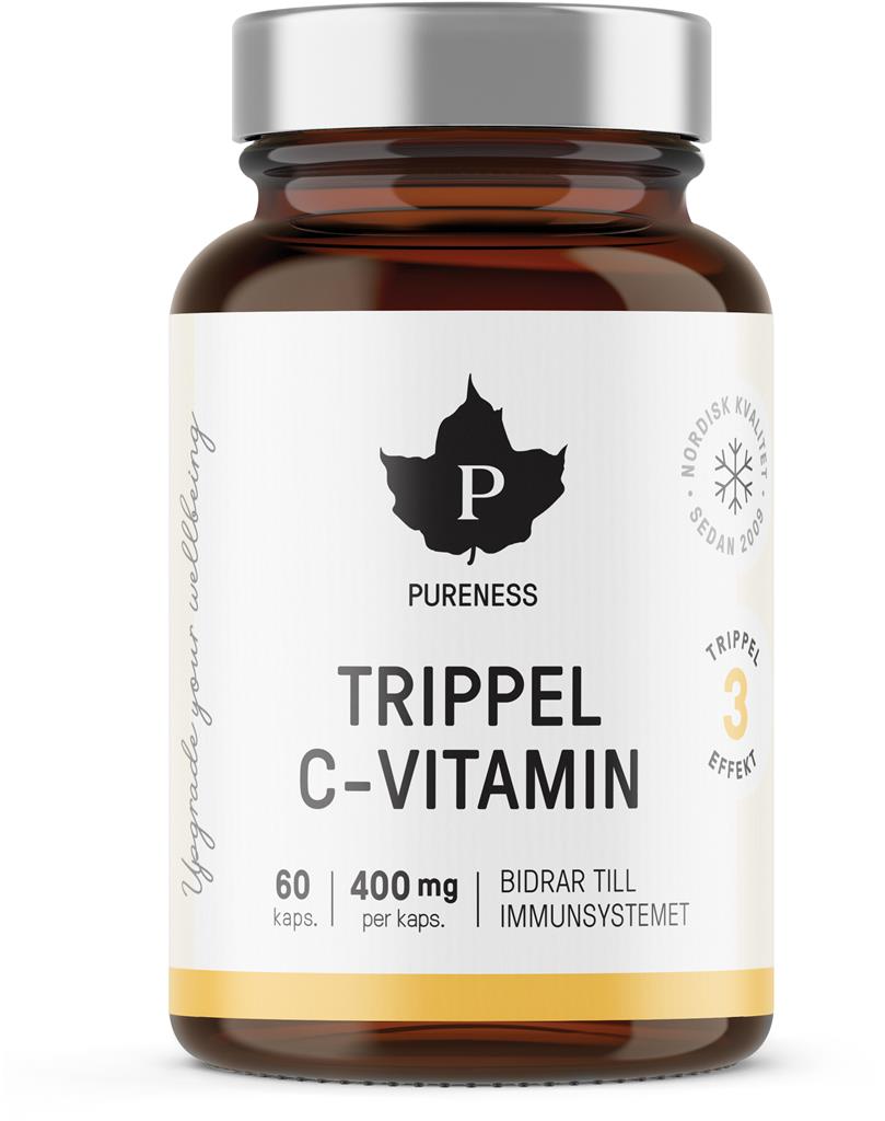 Bild på Pureness Trippel C-vitamin, 60 st