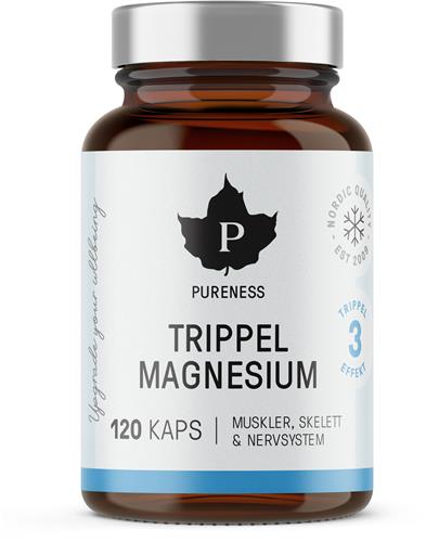 Pureness Trippel Magnesium, 120 st