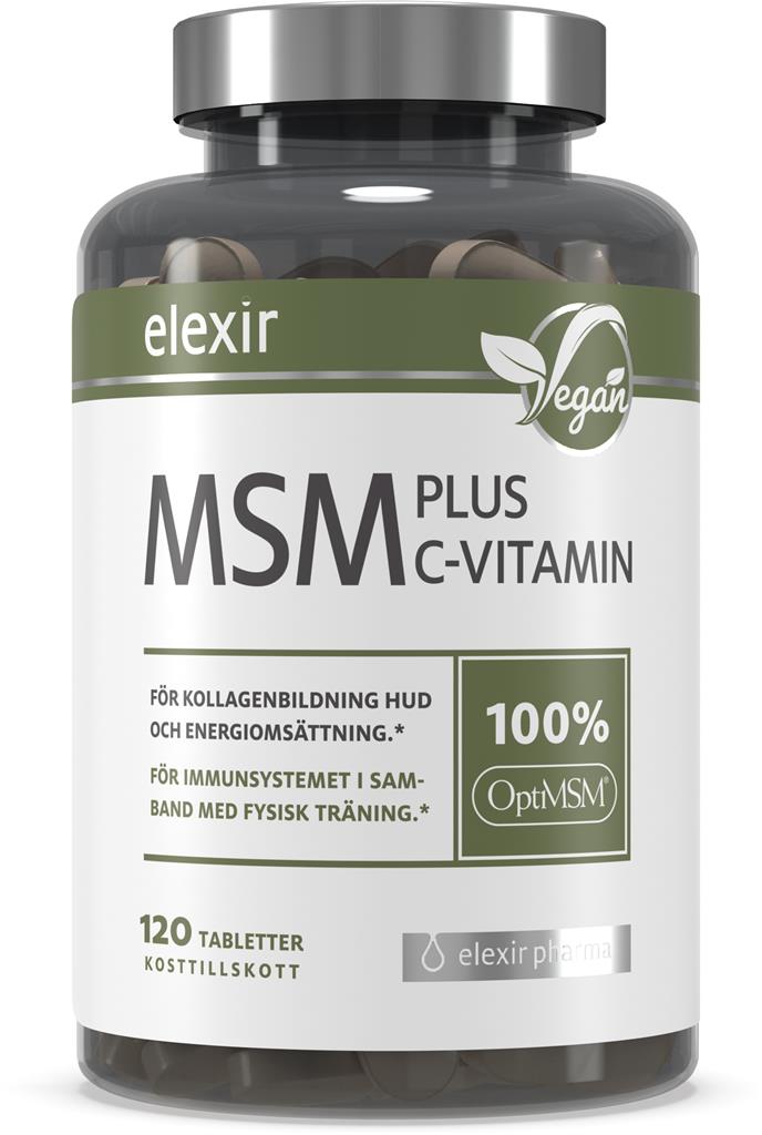Bild på Elexir MSM + C-vitamin, 120 st