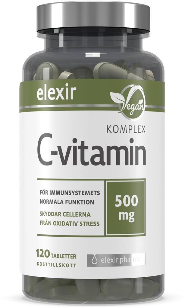 Bild på Elexir C-vitamin Komplex, 120 st