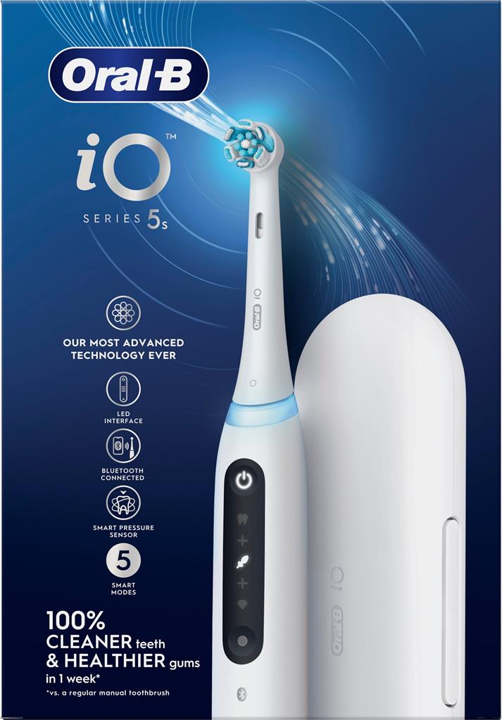 Bild på Oral-B iO5s Quite White, 1 st