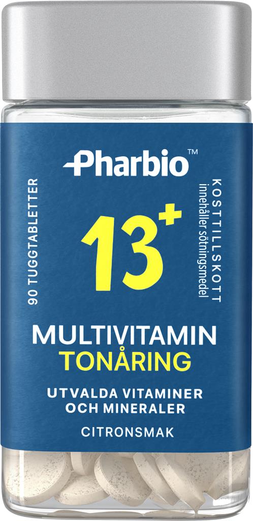 Bild på Pharbio Multivitamin Tonåring, 90 st