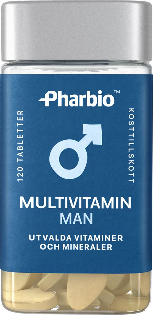 Bild på Pharbio Multivitamin Man, 120 st