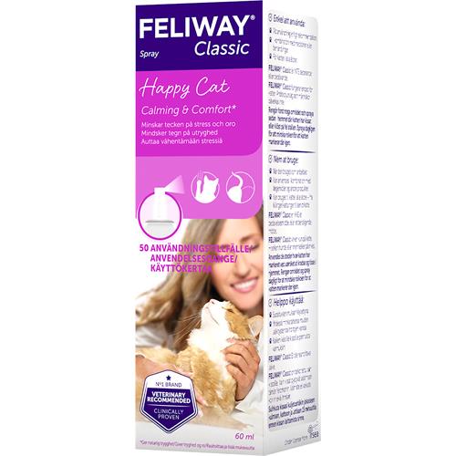 FELIWAY Classic Spray med trygghetsferomon, 60 ml