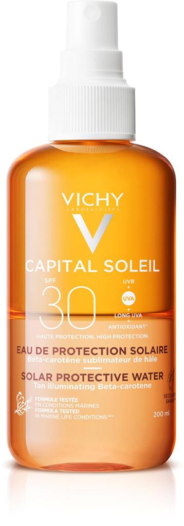 Bild på Vichy Capital Soleil Tan Illuminating Spray SPF30, 200 ml