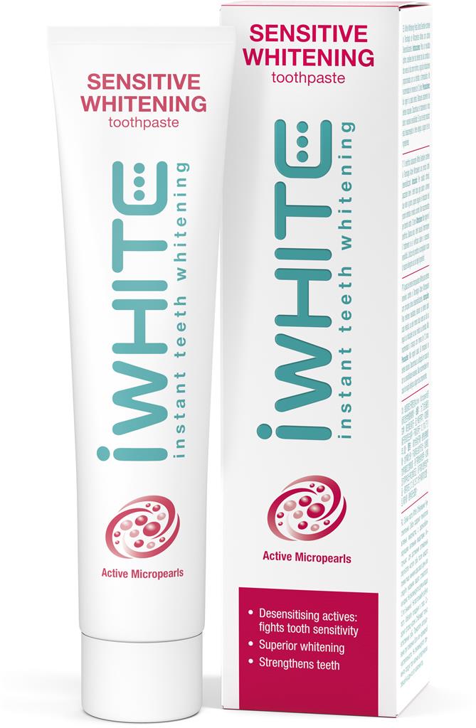 Bild på iWhite Sensitive whitening tandkräm, 75 ml