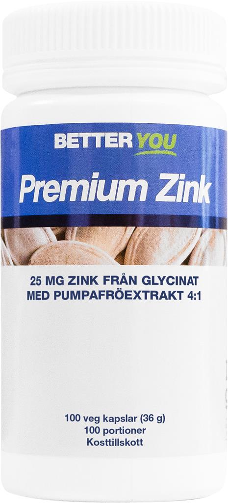 Bild på Better You Premium Zink - 100 kaps, 100 st