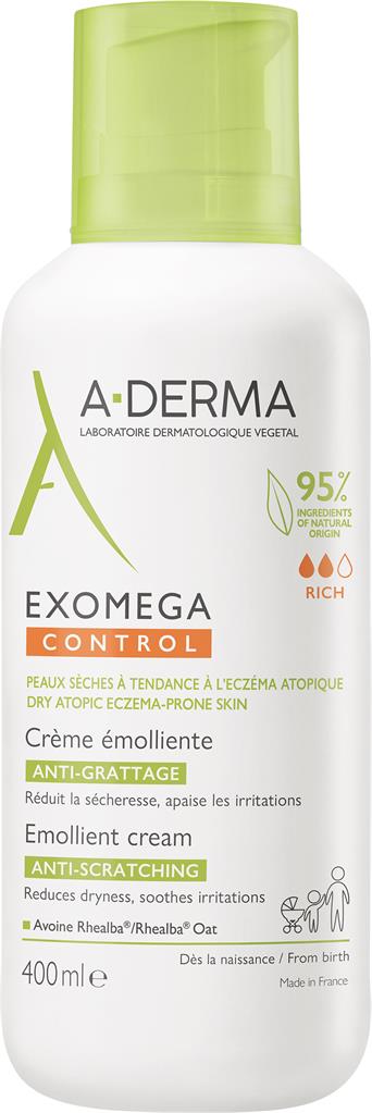 Bild på A-Derma Exomega CONTROL Cream, 400 ml