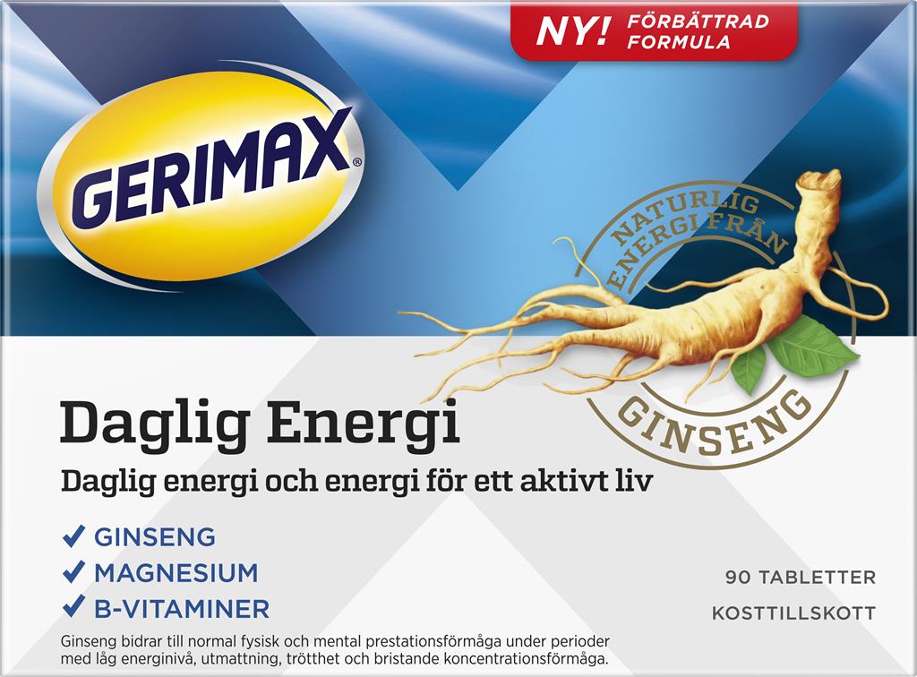 Bild på Gerimax Daglig energi, 90 st