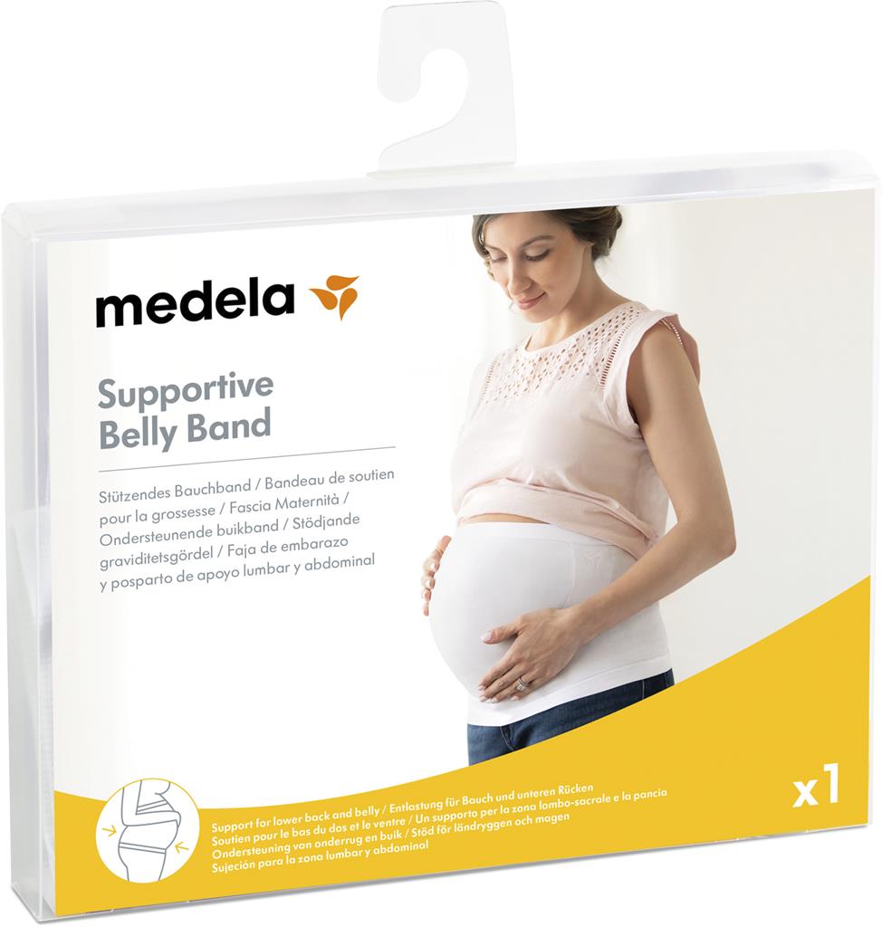 Bild på Medela Graviditetsgördel Svart, Small, 1 st