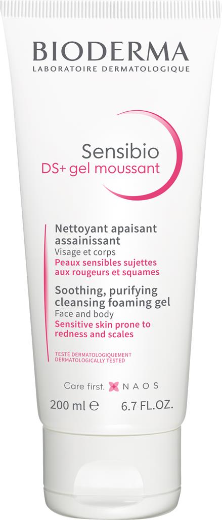 Bild på Bioderma Sensibio DS+ Gel moussant, 200 ml