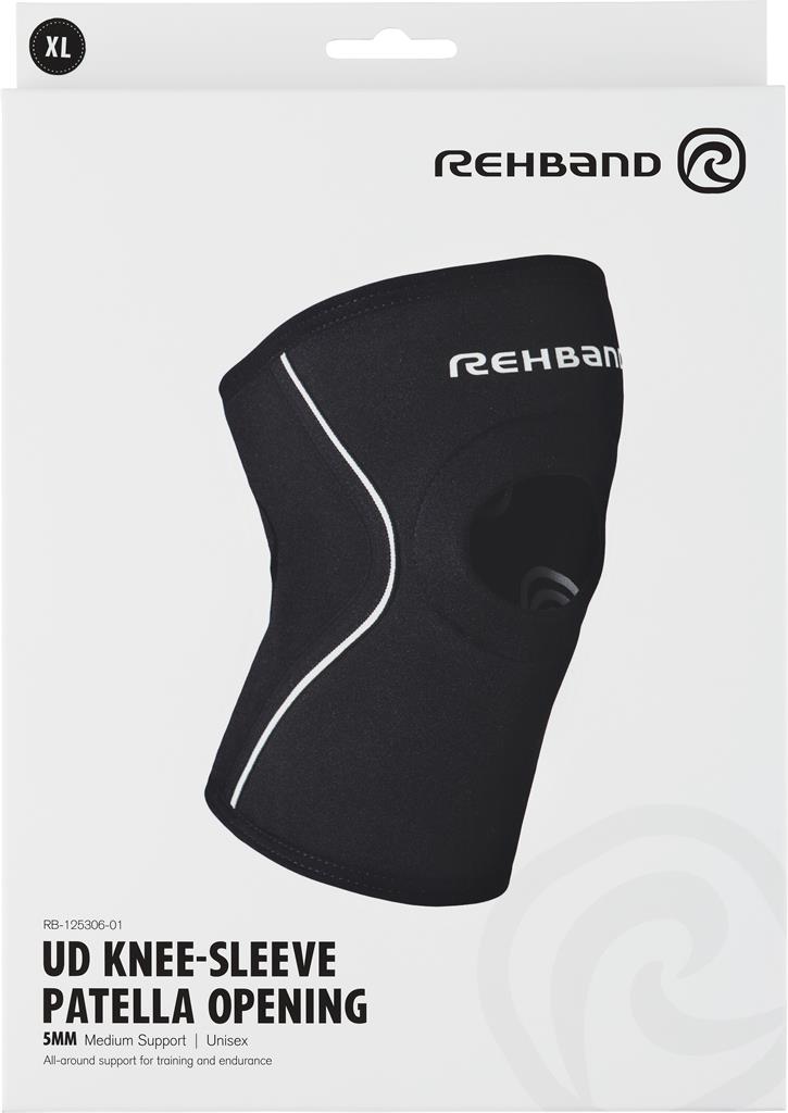 Bild på Rehband Knee Sleeve Patella Open 5mm X-Large, 1 st