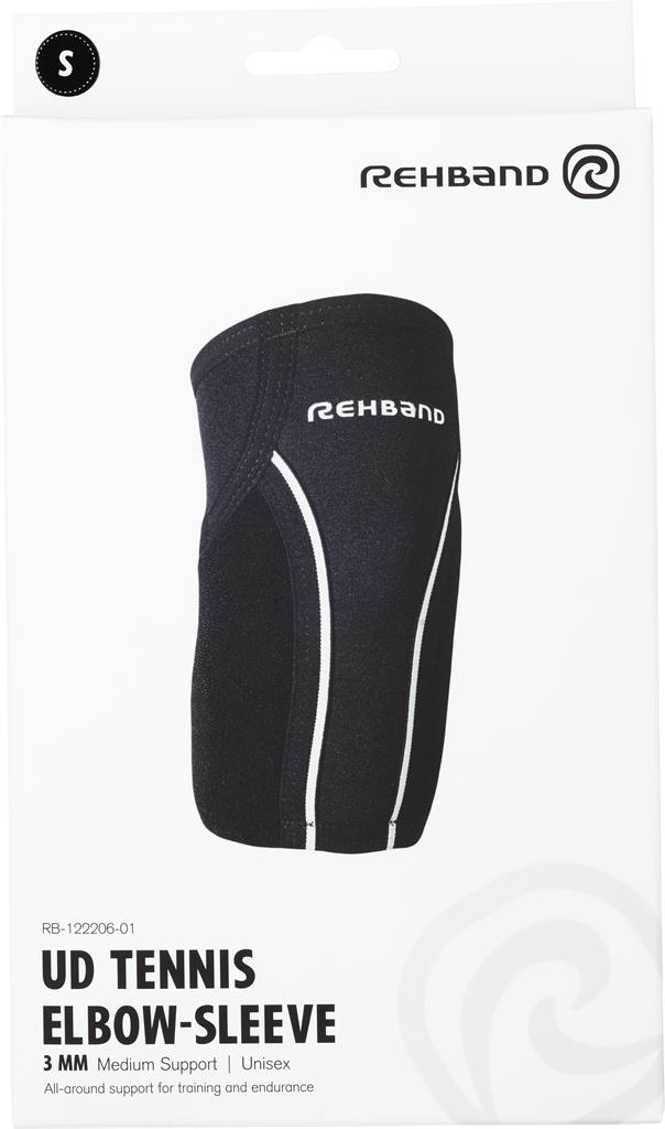 Bild på Rehband UD Elbow Sleeve 3mm Black Small, 1 st