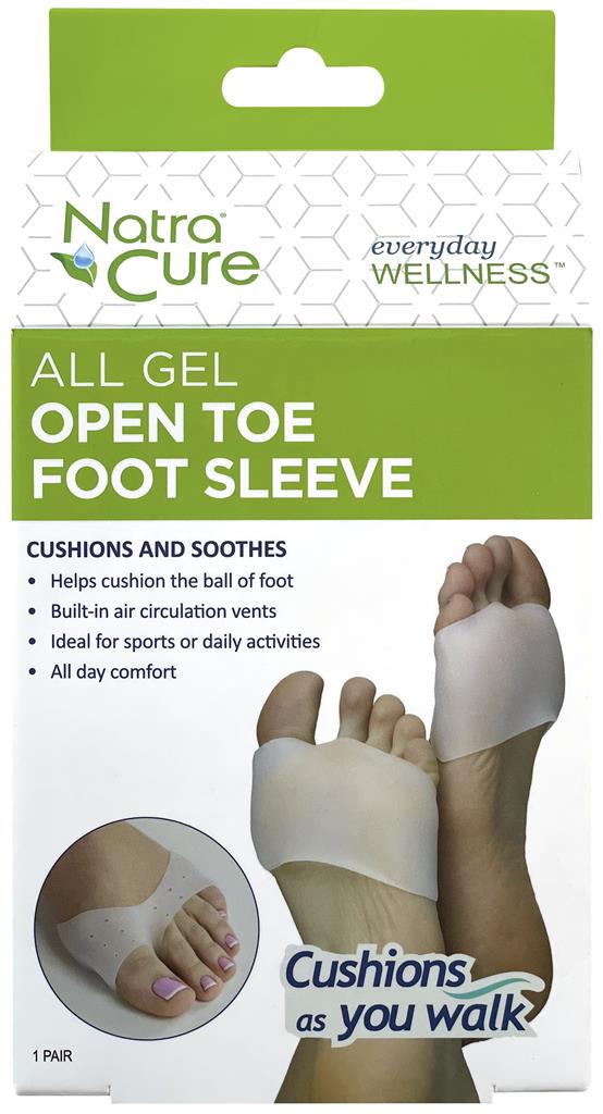 Bild på NatraCure Förfotsskydd med öppen tå Medium, 1 par