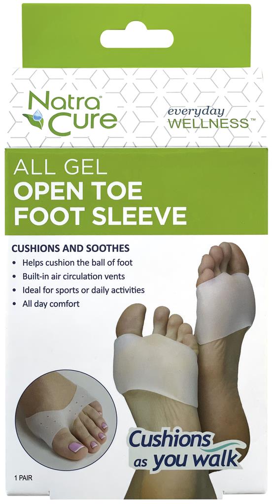 Bild på NatraCure Förfotsskydd med öppen tå Small, 1 par