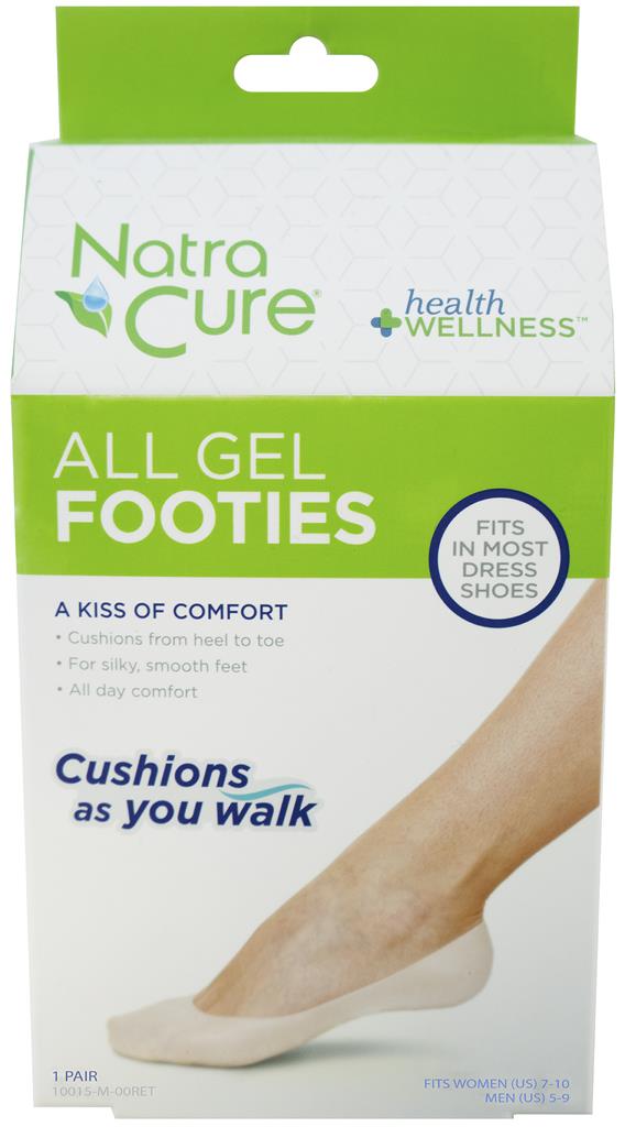 Bild på NatraCure Gel-footies, 1 par