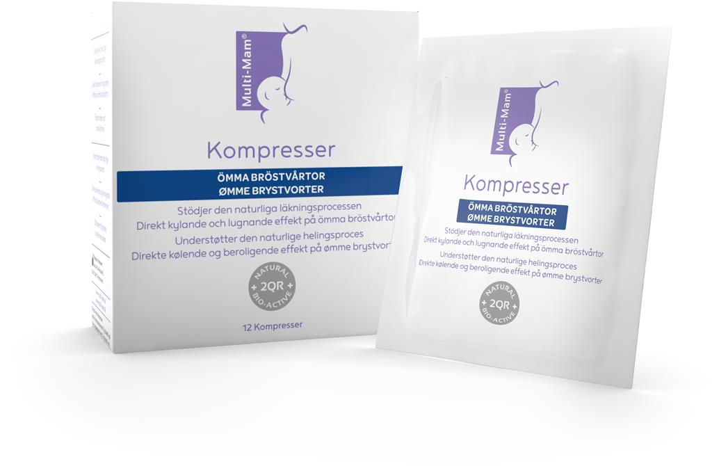 Bild på Multi-Mam Kompresser, 12 st