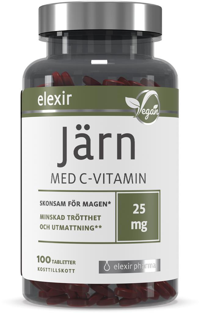 Bild på Elexir Järn med C-vitamin, 100 st