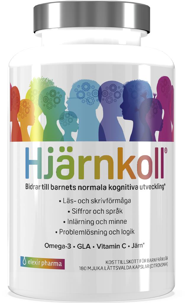 Bild på Elexir Hjärnkoll, 180 st