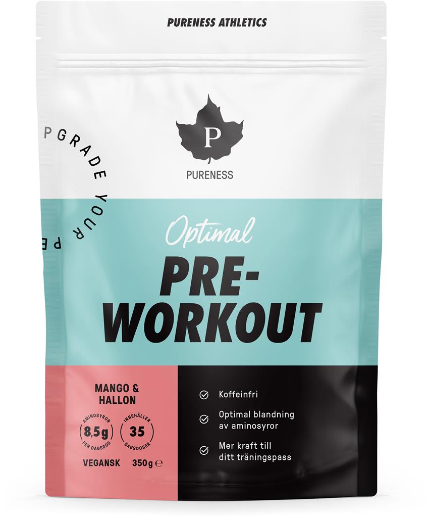 Bild på Pureness Optimal Pre-Workout Mango & Hallon, 350 g