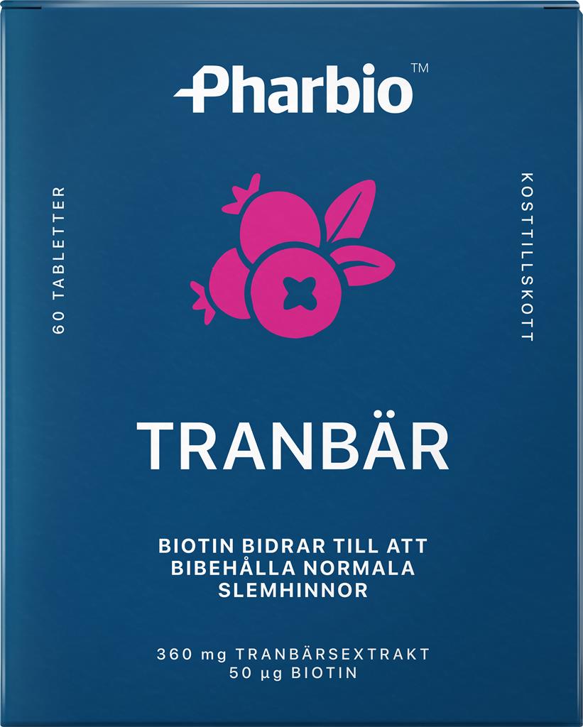 Bild på Pharbio Tranbär, 60 st