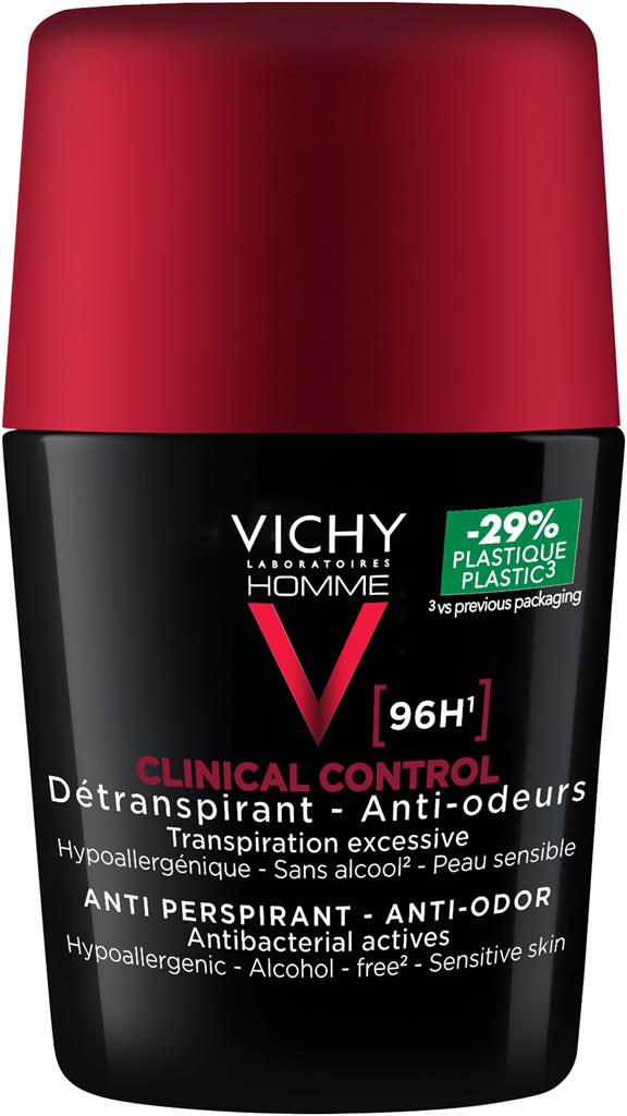Bild på Vichy Homme Clinical Control 96hr Antiperspirant, 50 ml