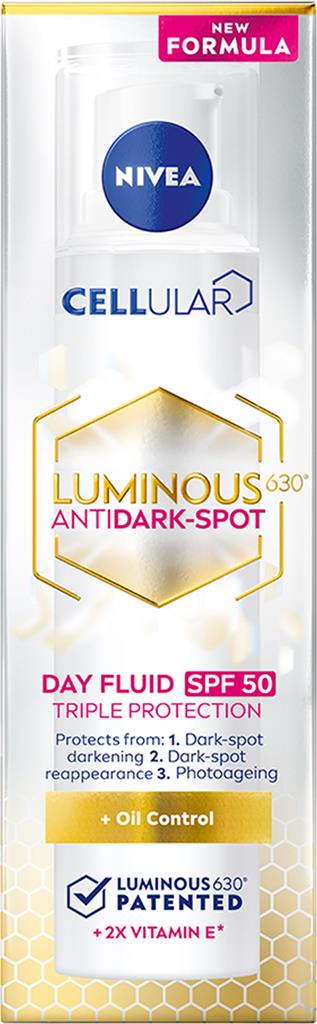 Bild på NIVEA Luminous630 Anti Dark-Spot Day Fluid SPF50, 40 ml