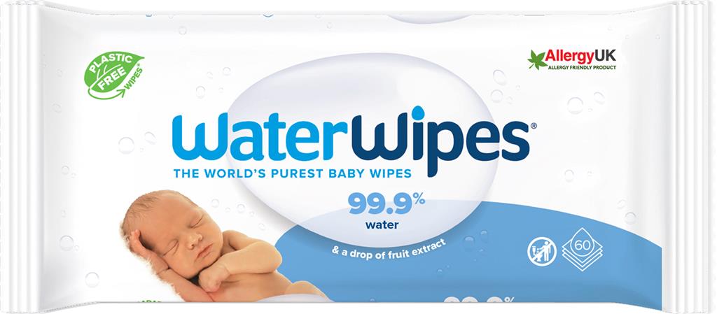 Bild på WaterWipes Våtservett, 60 st