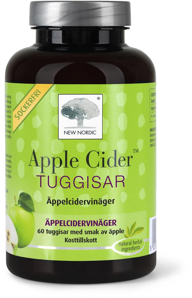 Bild på New Nordic Apple Cider Tuggisar, 60 st