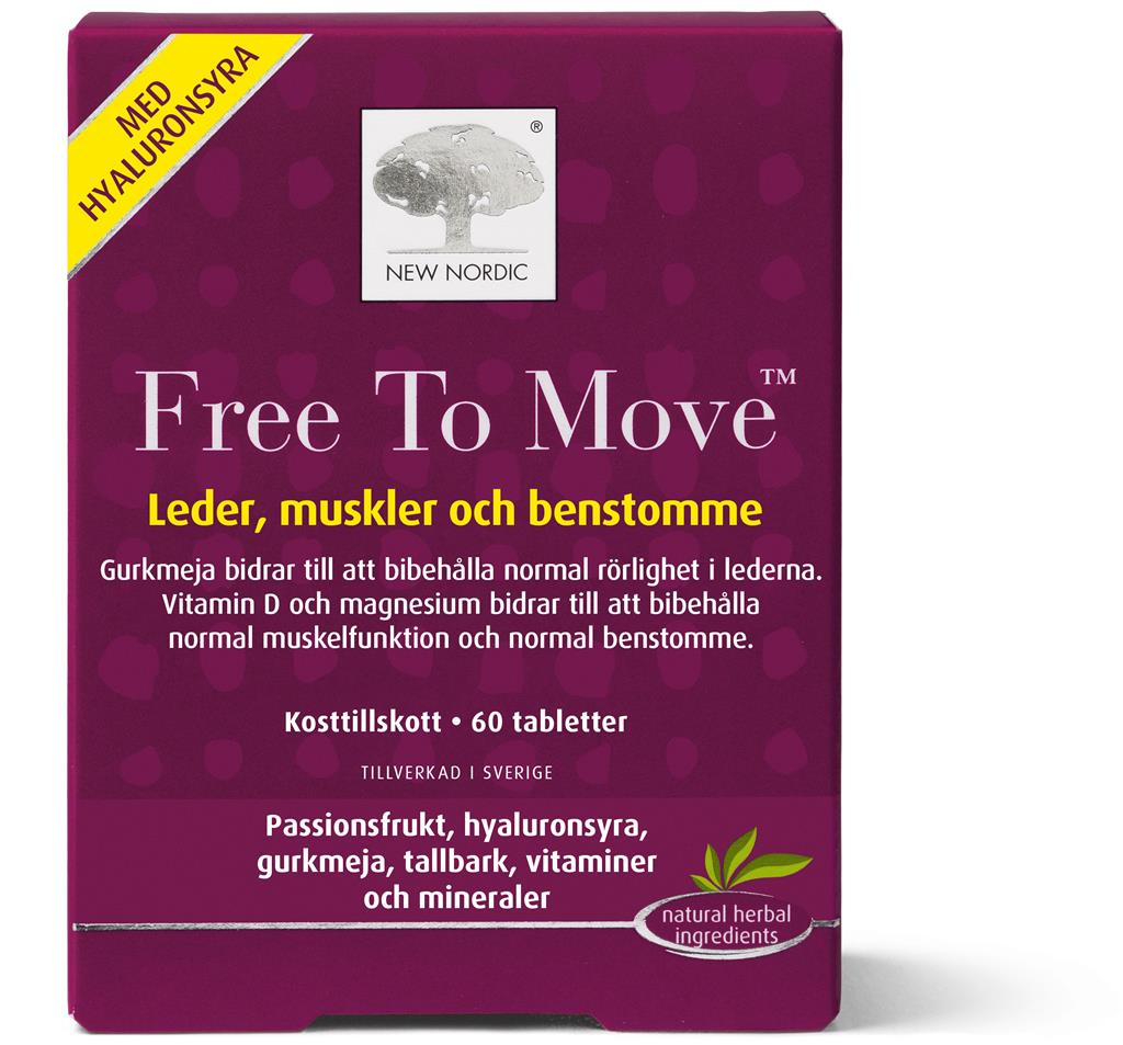 Bild på New Nordic Free To Move, 60 st