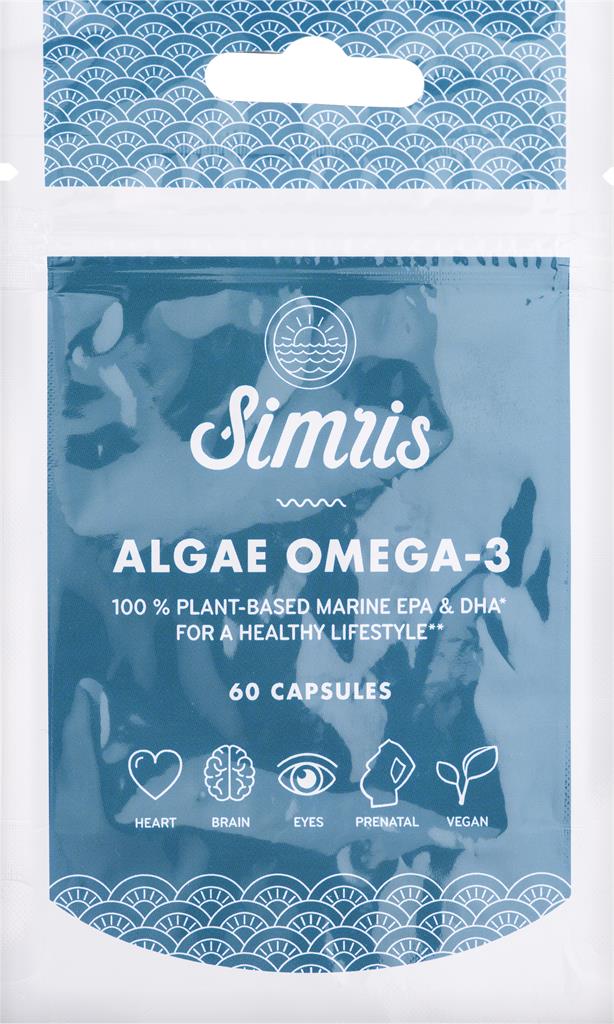 Bild på Simris Algae Omega-3 refill, 60 st