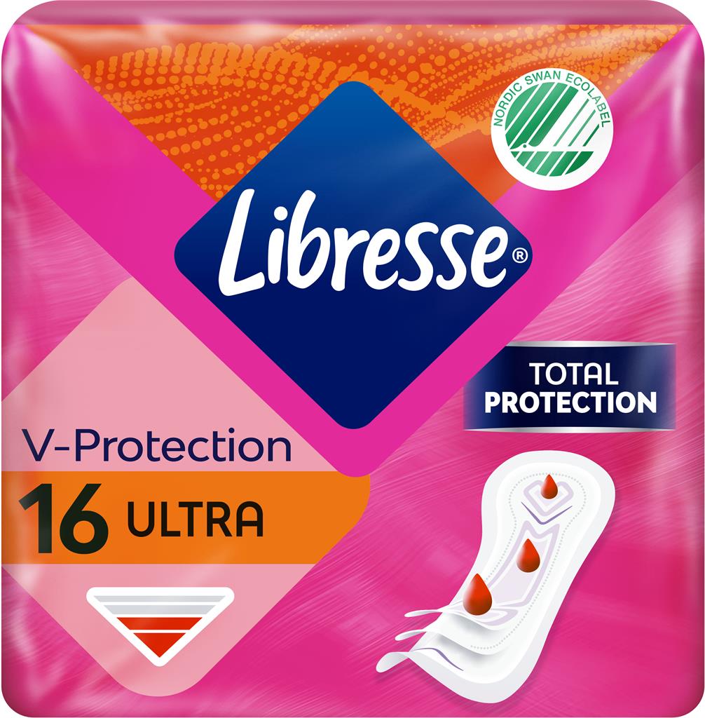 Bild på LIBRESSE PADS INVISIBLE Binda Ultra, 16 st