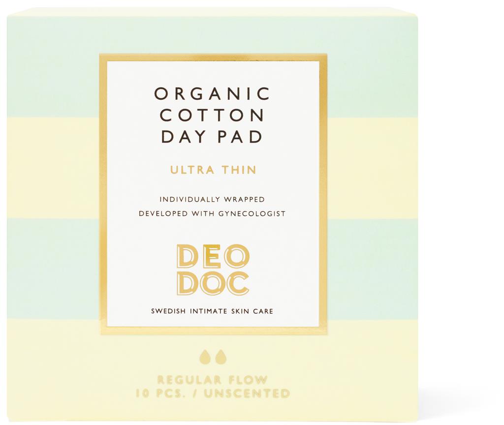 Bild på DeoDoc Dagbinda i Eko bomull, 10 st