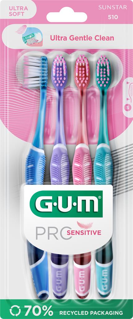 Bild på GUM PRO SENSITIVE, 4 st