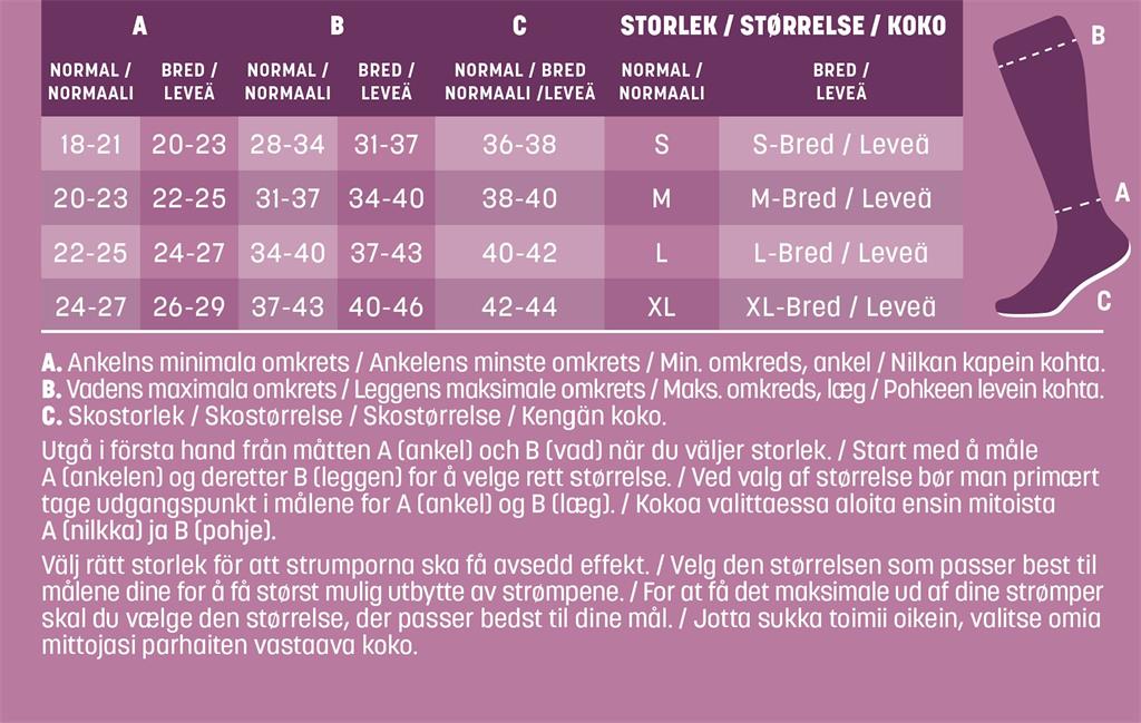 Bild på Mabs NYLON KNEE TAN L, 1 par