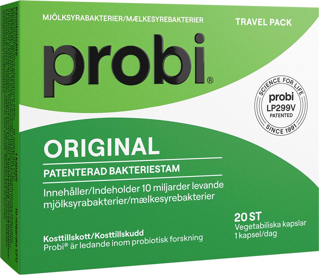 Bild på Probi Mjölksyrabakterier Travel, 20 st