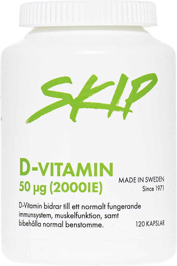 Bild på Skip D-vitamin kapslar, 120 st