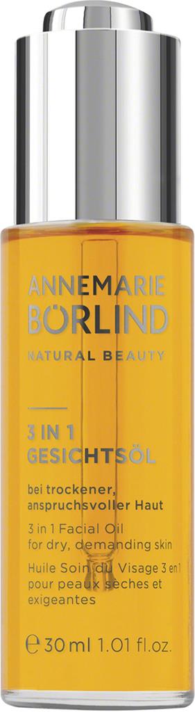 Bild på AnneMarie Börlind 3-in-1 Facial Oil for dry, demandin, 30 ml