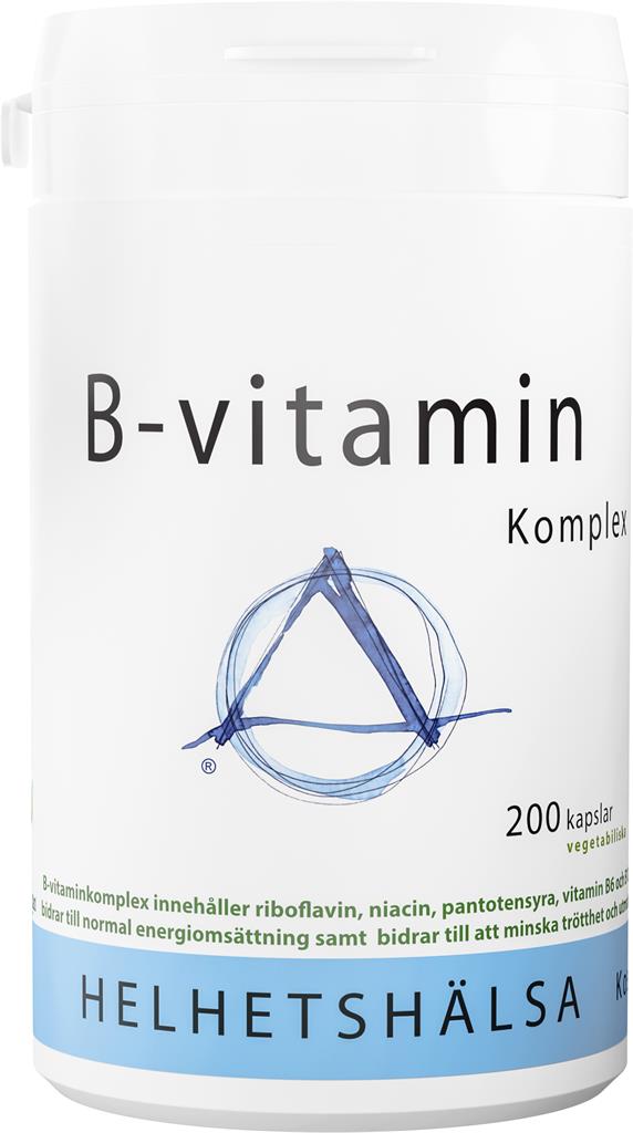 Bild på Helhetshälsa B-vitaminkomplex, 200 st