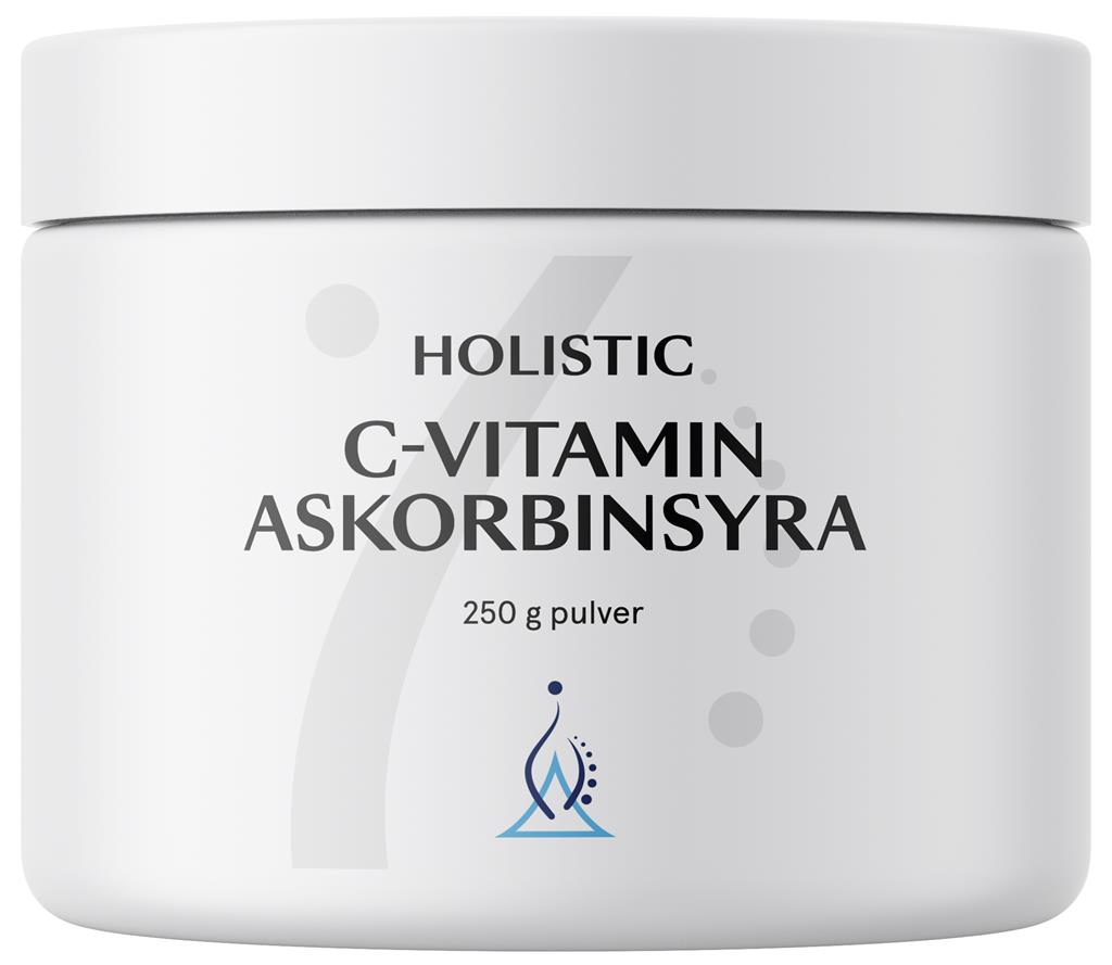 Bild på Holistic C-vitamin askorbinsyra, 250 g