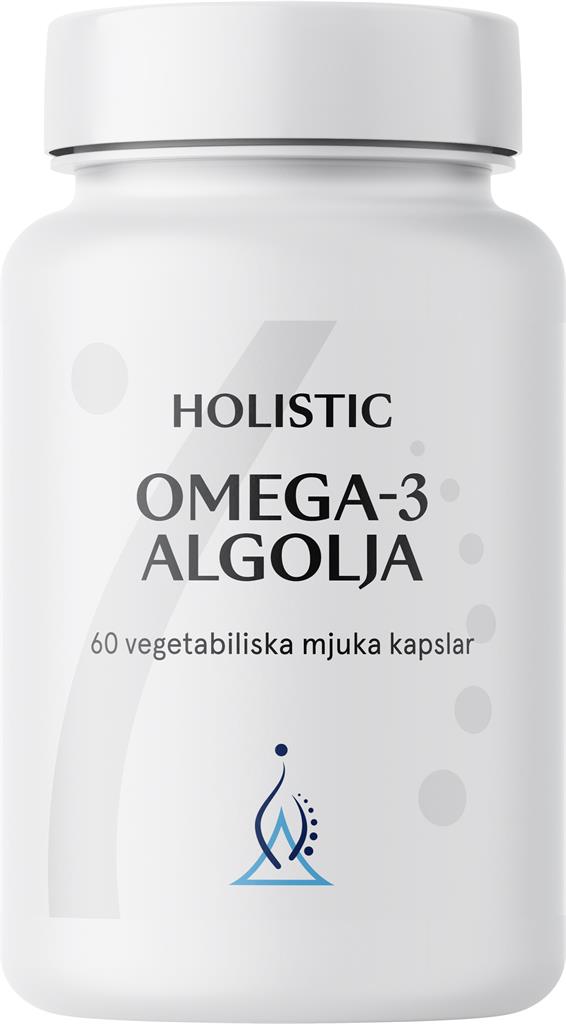 Bild på Holistic Omega-3 Vegan Algolja, 60 st