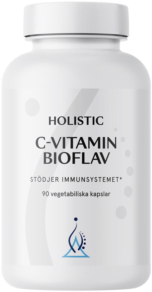 Bild på Holistic C-vitamin bioflav, 90 st