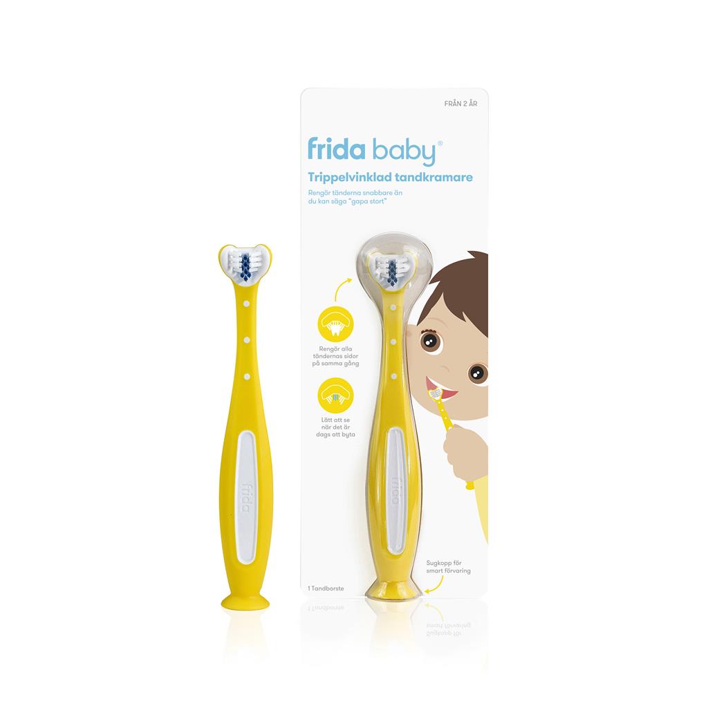 Bild på Frida Baby Trippelvinklad tandkramare, 1 st