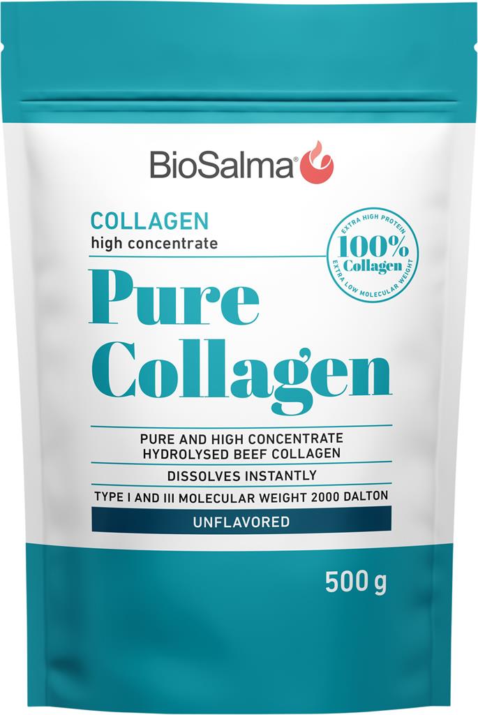 Bild på BioSalma Pure Collagen 97% Protein 500g, 500 g