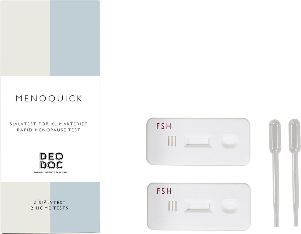 Bild på DeoDoc Menoquick självtest för klimakteriet, 2 st