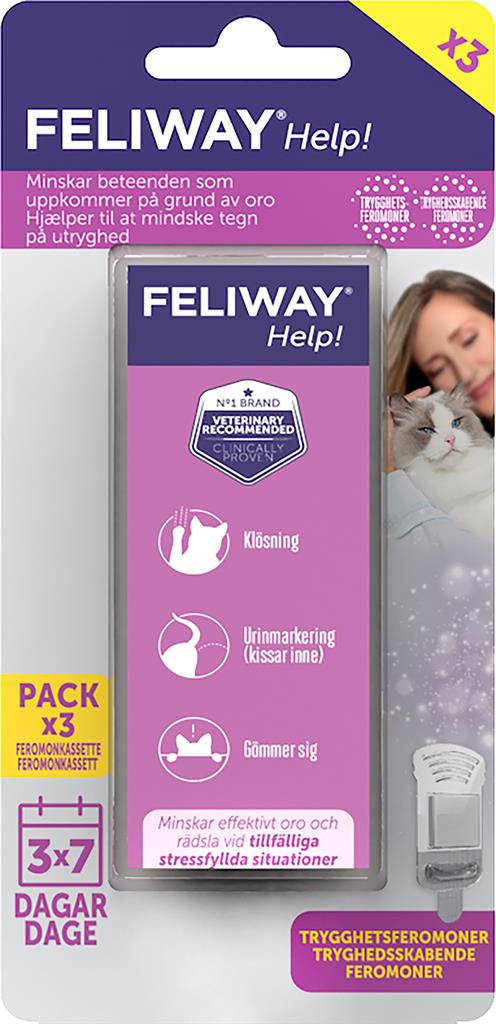 Bild på FELIWAY Help Feromondoftavgivare, 3 st