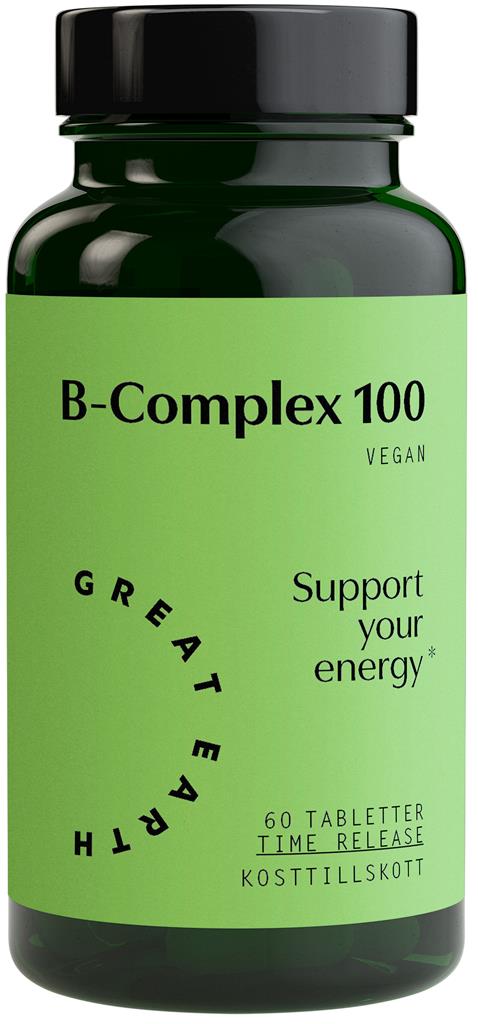 Bild på Great Earth B-Complex 100, 60 st